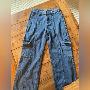Cargo R Jeans wide leg